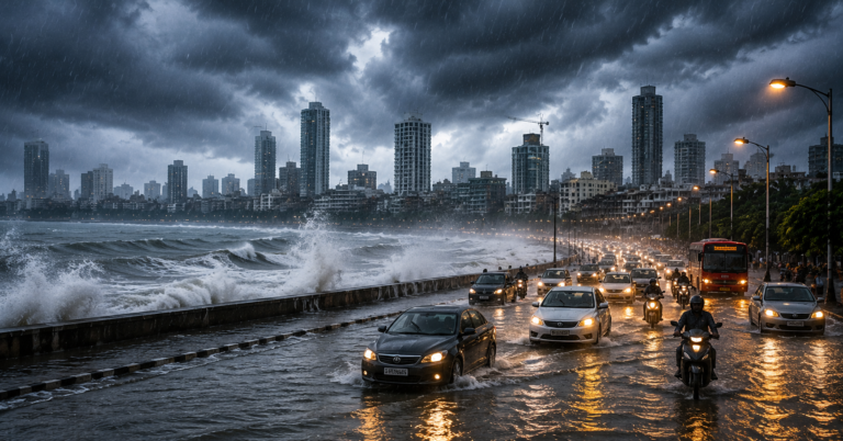 Heavy Rain Puts Maharashtra on High Alert as IMD Extends Red Alert Till July 8
